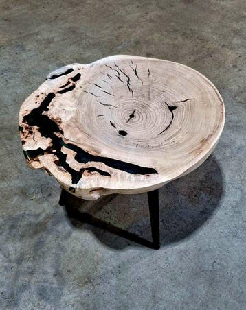 gp_woodepoxy - gp_woodepoxy - Salontafel - Hout, Knoesthout,