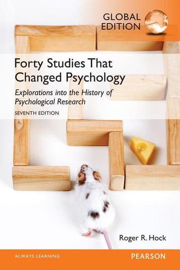 Forty Studies that Changed Psychology Global E 9781292070964, Verzenden, Zo goed als nieuw