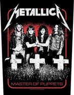 Metallica Master of Puppets Band Backpatch off. merchandise, Ophalen of Verzenden, Nieuw, Kleding