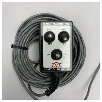 Bieden: Lenco Marine TNT TM wired remote control unit, Watersport en Boten, Ophalen of Verzenden, Nieuw, Motor en Techniek, Zeilboot of Motorboot