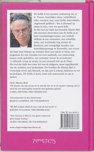 Het leed dat liefde heet 9789044606836 Martin Bril, Verzenden, Gelezen, Martin Bril