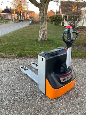 Nette Still ECU16 palletwagen 1600kg accu nieuw lader intern, Verzenden, Gebruikt