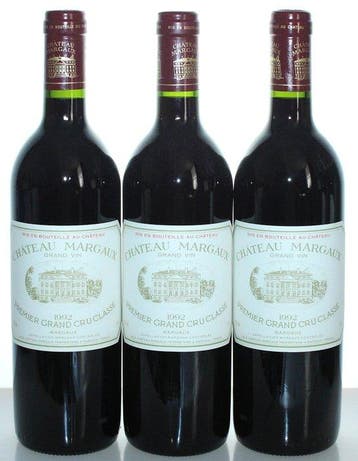 1992 Château Margaux - Margaux 1er Grand Cru Classé - 3, Nieuw