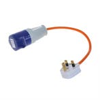 Verloopkabel 40cm  UK stekker naar CEE, Verzenden, Nieuw