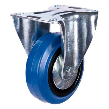 Bokwiel heavy 100mm blauw model, Verzenden, Nieuw