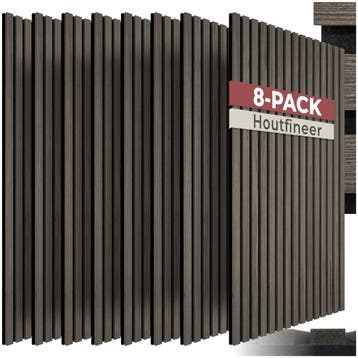 Akoestische panelen Sonic Wall III in houtlook - eiken grijs, Verzenden, Nieuw