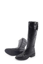 Nelson Laarzen in maat 38 Zwart, Kleding | Dames, Schoenen, Hoge laarzen, Verzenden, Zwart, Zo goed als nieuw