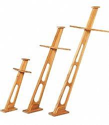 Teak siermast 110 cm, Ophalen of Verzenden, Nieuw, Zeilboot of Motorboot