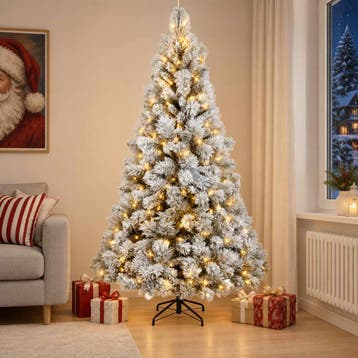 vidaXL Kunstmatige Inklapbare Kerstboom 150 cm 150 LEDs, Diversen, Verzenden, Nieuw