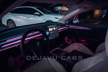 Ambient light Sfeerverlichting voor Tesla Model 3  Model Y, Ophalen of Verzenden