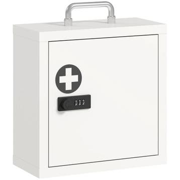 Medizinschrank Zur Wandmontage Mit Zahlenschloss, 2-stufiger, Huis en Inrichting, Verzenden, Nieuw