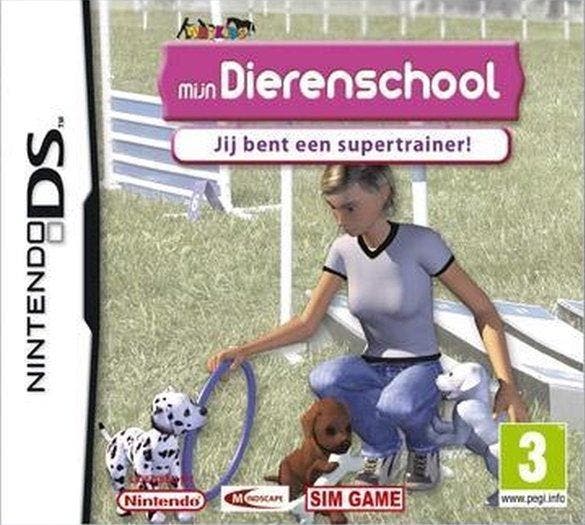 DS Mijn Dierenschool: Jij bent een Supertrainer, Spelcomputers en Games, Games | Nintendo DS, Zo goed als nieuw, Verzenden