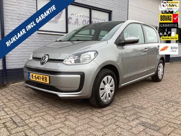 Volkswagen up! | Zakelijke Lease v.a. €271.78 pm, Automaat, Stof, Gebruikt, Zilver of Grijs