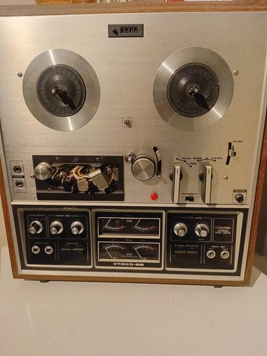 Akai - 1730D-SS Reel-to-reel deck 18 cm, Audio, Tv en Foto, Radio's