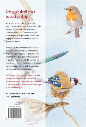 Vogels kijken is geluk 9789021667904 Nico de Haan, Verzenden, Zo goed als nieuw, Nico de Haan