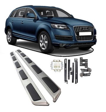 Running boards | Side steps (set) geschikt voor Audi Q7 2010, Verzenden