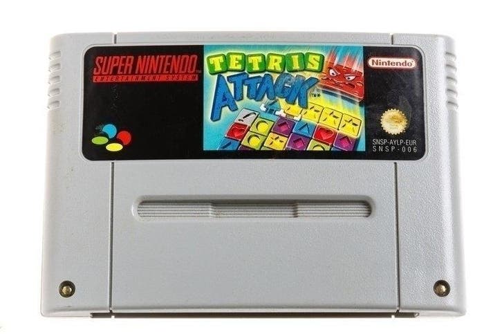 Tetris Attack [Super Nintendo], Spelcomputers en Games, Games | Nintendo Super NES, Zo goed als nieuw, Ophalen of Verzenden