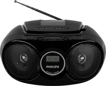 Radio/CD-speler - Zwart Philips  AZ215B (Radios), Verzenden, Nieuw