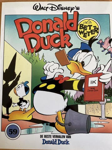 De beste verhalen van Donald Duck 59 Als betweter, Verzenden, Gelezen, Walt Disney