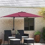 vidaXL Tuinparasol Bordeaux Rood 248,5 x 247,5 x 160 cm, Verzenden, Nieuw, 2 tot 3 meter