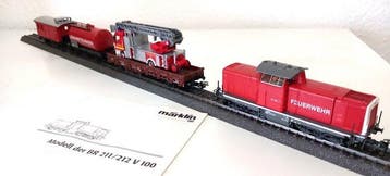 Märklin H0 - aus set 29750 - Modeltrein (5) - BR 212 in, Nieuw