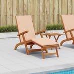 vidaXL Ligstoelkentingen en opvouwbare zonnebader 55 x 146 x, Verzenden, Nieuw