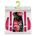 Qibbel stylingset luxe Roses Zwart voor een voorzitje, Verzenden, Nieuw