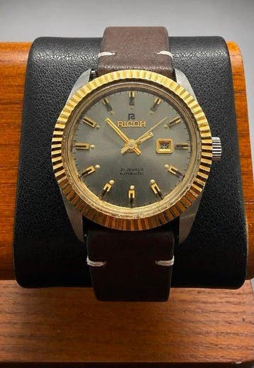 Ricoh - Zonder minimumprijs - Unisex - 1970-1979, Sieraden, Tassen en Uiterlijk, Horloges | Heren, Nieuw
