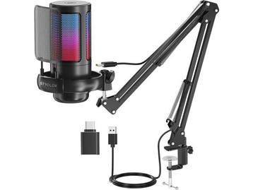 Veiling - Strolox Microfoon met arm - USB - gaming - RGB, Nieuw