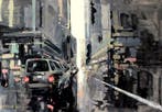Adam Wajerczyk - New York street XL, Antiek en Kunst
