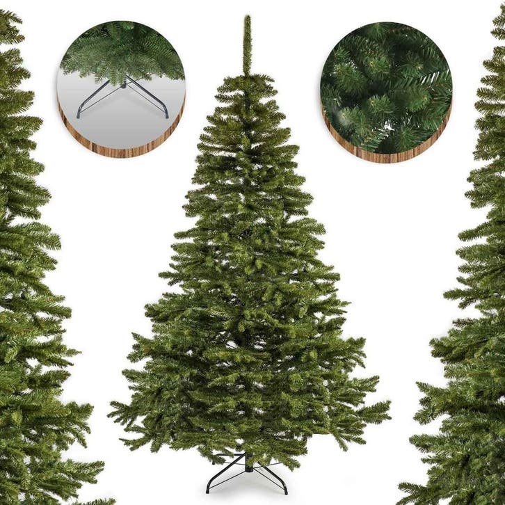 Kunst Kerstboom 240cm - Stabiele Voet | 71% Korting, Diversen, Kerst, Zo goed als nieuw, Ophalen of Verzenden
