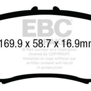 EBC 14+ Acura MDX 3.5 Greenstuff Front Brake Pads, Ophalen of Verzenden, Nieuw