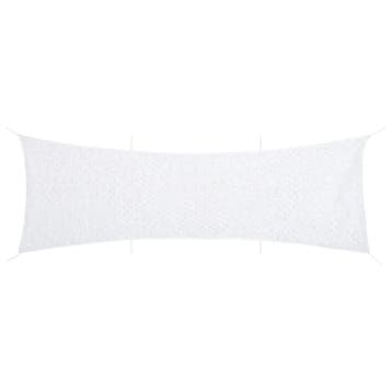 vidaXL Camouflagenet met opbergzak 613x138 cm wit, Verzenden, Nieuw