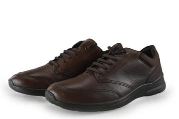 Ecco Veterschoenen in maat 41 Bruin, Ecco, Bruin, Verzenden, Zo goed als nieuw