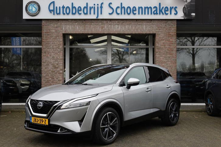 Zakelijke Lease |  Nissan QASHQAI 1.3 MHEV Xtronic Tekna Plu, Auto's, Nissan, Lease, Zwart, Automaat, SUV of Terreinwagen, Overige kleuren