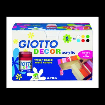 Giotto acrylverf set - Decor Acryli van €11,99 voor €5,99, Ophalen of Verzenden, Nieuw