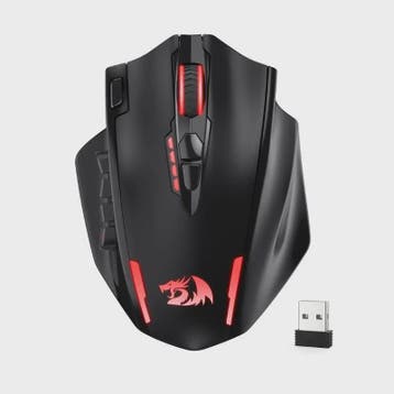 Redragon M913 MAX MMO Gaming Muis - Draadloos, 26000 DPI, 16, Computers en Software, Muizen, Verzenden, Nieuw