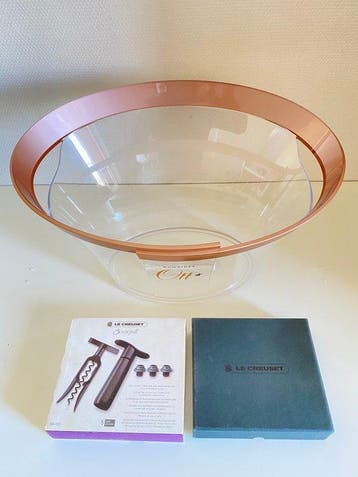 Domaines Ott - Champagne koeler - Hott - Plexiglas - & 1 set, Nieuw