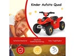 Coast - 6V Elektro Kinderquad - Vooruit/Achteruit - Rood 73, Verzenden, Nieuw