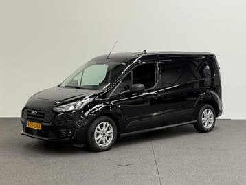 Ford Transit Connect 1.5 EcoBlue L2 Trend, Stof, Gebruikt, Euro 6, Zwart