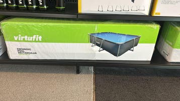 Virtufit Zwembad rechthoekig 300x210x66cm, Tuin en Terras, Ophalen, Nieuw