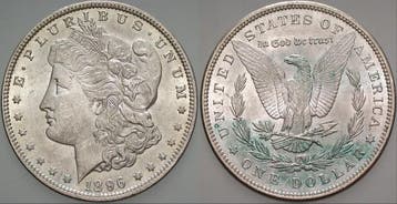 1 Dollar 1896 Vereinigte Staaten von Amerika Morgan Dollar, Verzenden