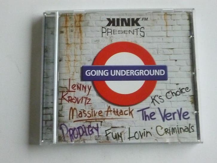 Kink FM presents Going Underground, Cd's en Dvd's, Cd's | Pop, Zo goed als nieuw, Verzenden