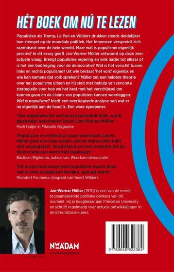 Wat is populisme? 9789046822364 Jan-Werner Müller, Verzenden, Gelezen, Jan-Werner Müller