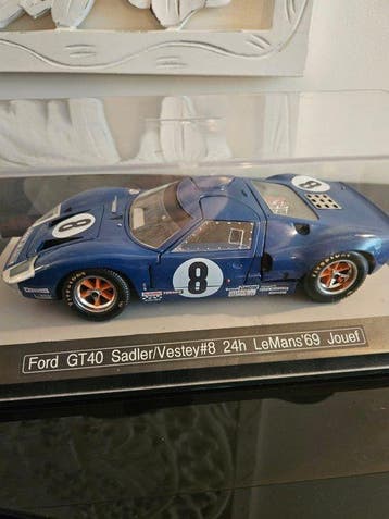 Jouet 1:18 - Modelauto - Ford GT40 Sadler/Vestey #8 24h, Nieuw