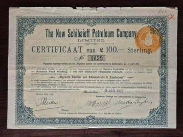 Verenigd Koninkrijk. 100 Pound Sterling 1927 The New, Antiek en Kunst