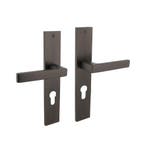 Intersteel Deurkruk Hera op schild profielcilinder 72mm -, Doe-het-zelf en Verbouw, Hang- en Sluitwerk, Verzenden, Nieuw