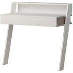 Evila Originals Cowork Bureau, Houtfineer, Wit - Outlet -, Huis en Inrichting, Bureaus, Hout, Zo goed als nieuw, Wit