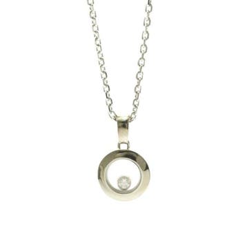 Chopard - Ketting met hanger - 18 karaat Witgoud