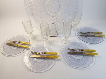 Dessertservies (13) - Glas